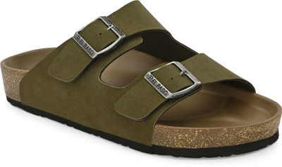 El Paso Men Sandals(Olive , 8)
