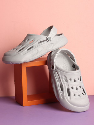 TRIKSY Men Clogs(Grey , 10)