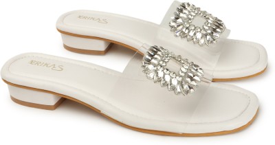 Erikas lifestylle Women Flats(White , 5)