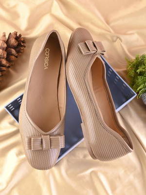 CORSICA Women Flats(Brown , 5)
