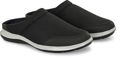 YOU LIKE Men Sandals(Black , 6)