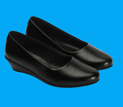 SHIPEE Women Bellies(Black , 8)