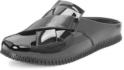 WELLWALK Men Casual(Black , 9)