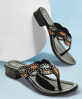 HardForce Women Heels(Black , 7)