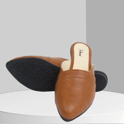 Todhwear Women Flats(Tan , 5)