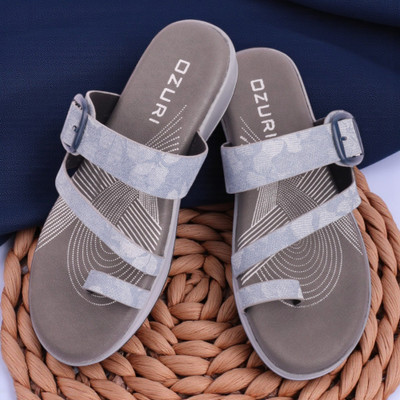 OZURI Women Flats(Blue , 8)