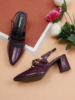 soniacollection Women Heels(Red , 4)