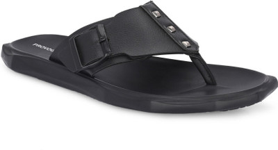 PROVOGUE Men Sandals(Black , 10)