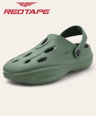 RED TAPE Men Clogs(Olive , 11)