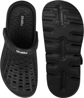 Unistar Men Clogs(Black , 9)