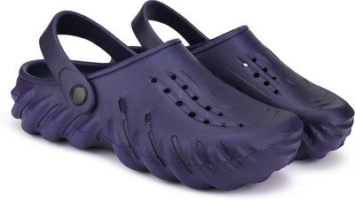 Camfoot Men Clogs(Blue , 9)