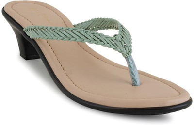 Mast & Harbour Women Heels(Green , 3)