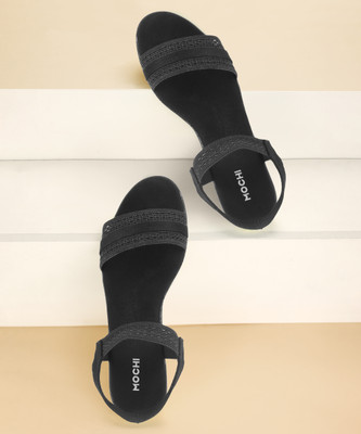 MOCHI Women Casual(Black , 5)