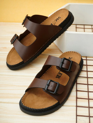 KILLER Killer Sandals | Comfortable & Durable Casual for Daily, Office & Party Wear Men Sandals(Brown , 7)