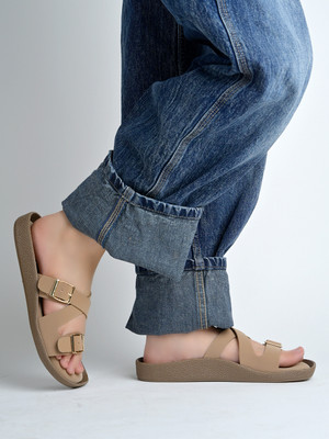 SHOETOPIA Women Flats(Beige , 3)