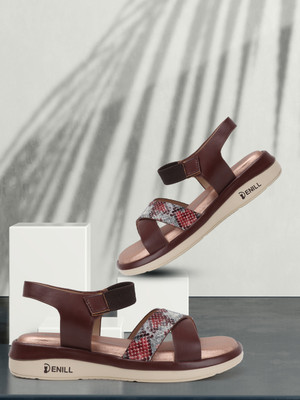 Denill Women Heels(Brown , 7)