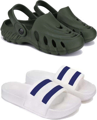 Pennen Men Clogs(Olive , 8)