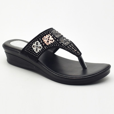 Hardwood Women Casual(Black , 6)