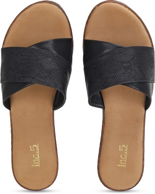 Inc.5 Women Wedges(Black , 8)