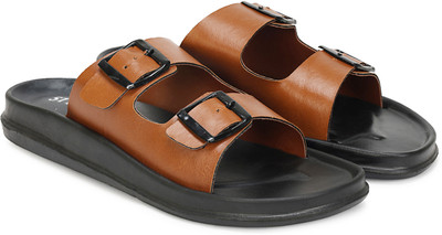 Orvax Men Sandals(Brown , 7)