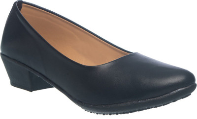 Khadim's Lightweight Comfort Extra Soft Trendy Premium Stylish Women Heels(Black , 8)