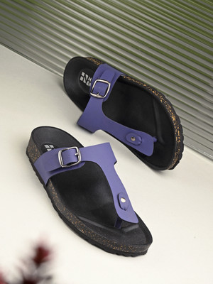 HERE&NOW Women Flats(Purple , 8)