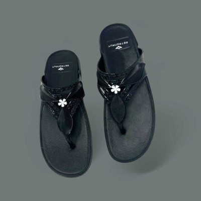 M7 By Metronaut Women Wedges(Black , 8)