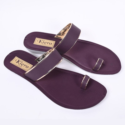 FROXY BLUES Women Flats(Purple , 8)
