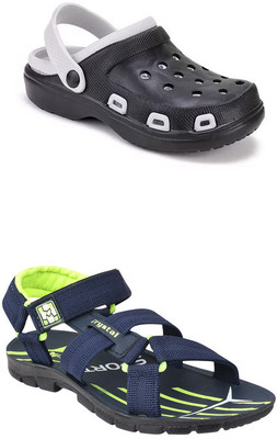 ANGO Men Clogs(Multicolor , 9)