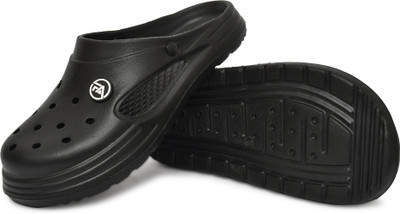 Feel alive Men Clogs(Black , 6)