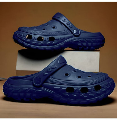 SECRITAS Men Clogs(Blue , 10)