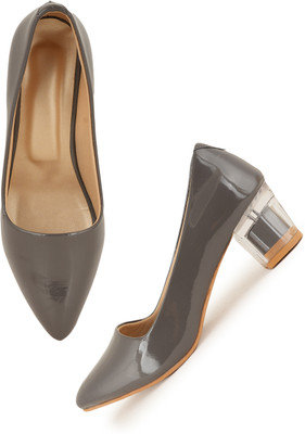 Walkfree Women Heels(Grey , 5)