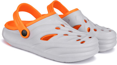 BERSACHE Men Flip Flops(Orange , 6)