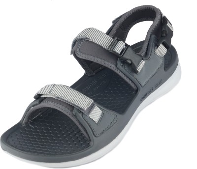 COMFORT WALK Men Sports Sandals(Grey , 9)