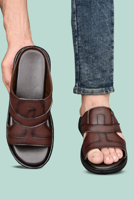 Real Bliss Comfortable|Ultra-Light|Water-Resistant Men Flip Flops Men Slippers Men Sandals(Multicolor , 10)