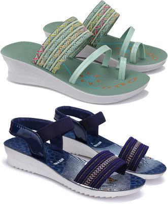 BERSACHE Women Flats(Multicolor , 5)