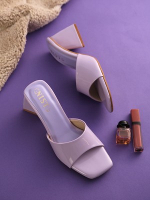 GNIST Women Purple Heels