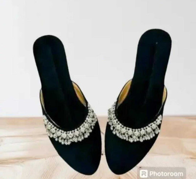 ZTITAN Women Flats(Black , 9)