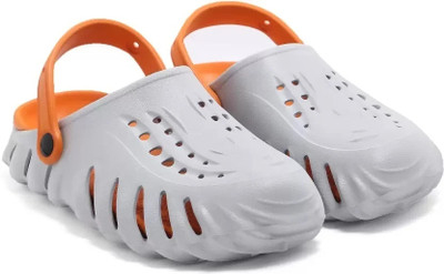 LNT FASHION Men Clogs(Grey , 7)