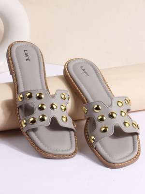 LAVIE Women Flats(Khaki , 4)