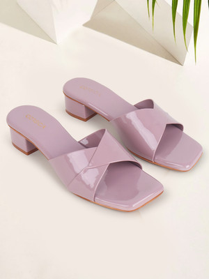 CORSICA Women Heels(Pink , 4)