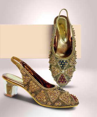 Hafiz footwear Women Multicolor Heels