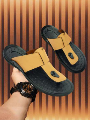 Buxton Men Sandals(Tan , 9)