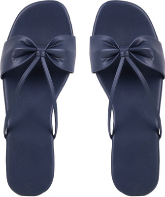Soleura Women Flats(Navy , 5)