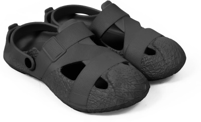 RNT Men Sandals(Black , 6)