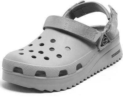 DOCTOR HEALTH Men NewlyLaunch|Lightweight|SlipOn|Soft Foot Massager|All SeasonWear Clog Sandal Men Clogs(Grey , 7)