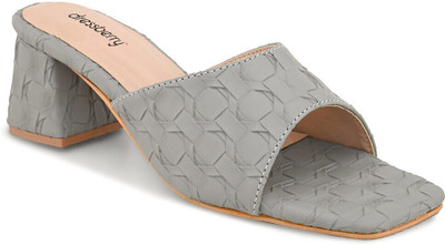 Dressberry Women Heels(Grey , 4)