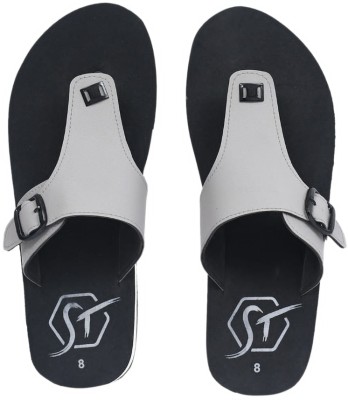 AVASTORE Men Sandals(Black, Grey , 10)