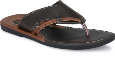 John Karsun Men Sandals(Brown, Black , 6)