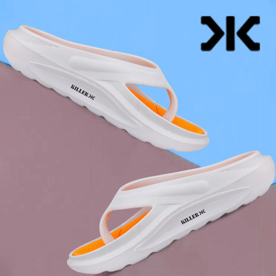 KILLER Men Flats(Orange , 8)